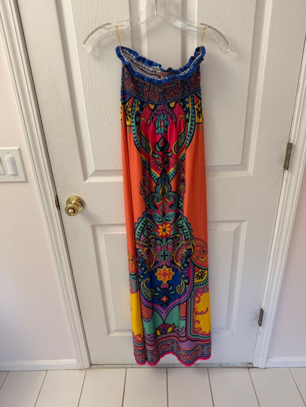 Flying Tomato Strapless Bohemian Dress